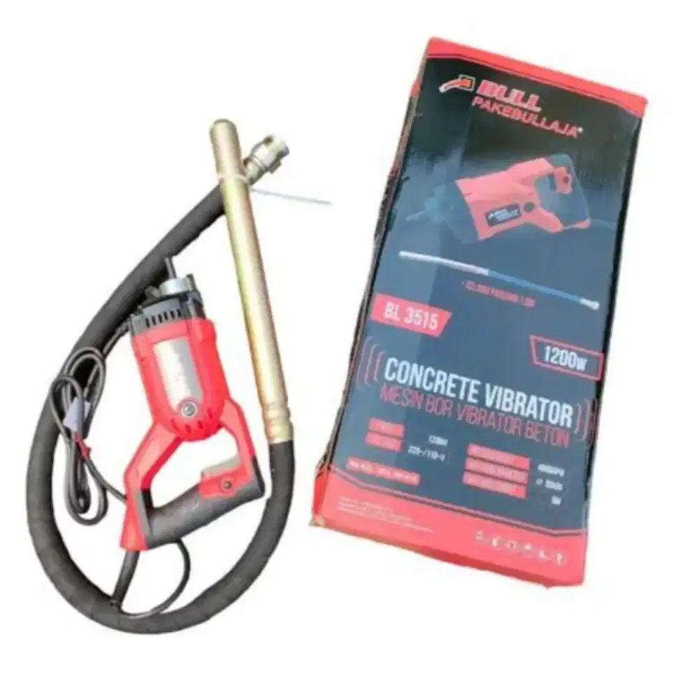 Dijual concrete vibrator merk bull bl-3135