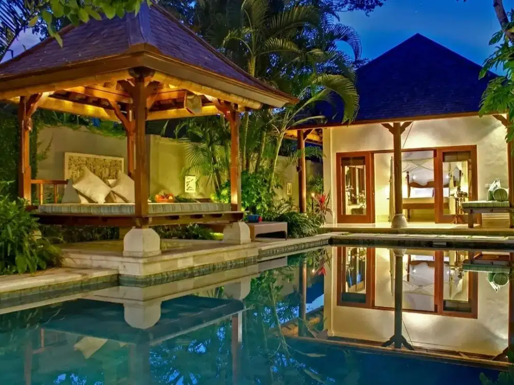 Villa Mewah Dengan Jarak Tempuh Jalan Kaki Ke Pantai Batu Bolong Canggu Bali