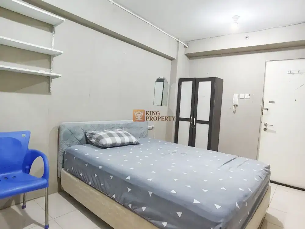 Wajib Cek! Studio Murah Green Bay Pluit Greenbay Furnished Siap Huni View Kota, Akses Drop Off Mudah