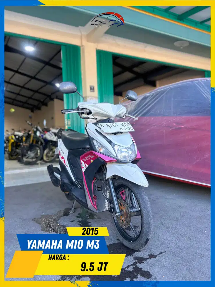 YAMAHA MIO M3 2015 MURAH POLL MASZEEHH HIKMAH MOTOR KEPUH MALANG