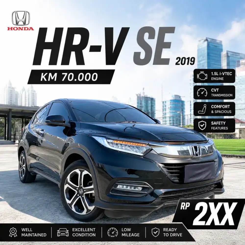 [MULUS!!!] HONDA HRV SE 2019 / 2020