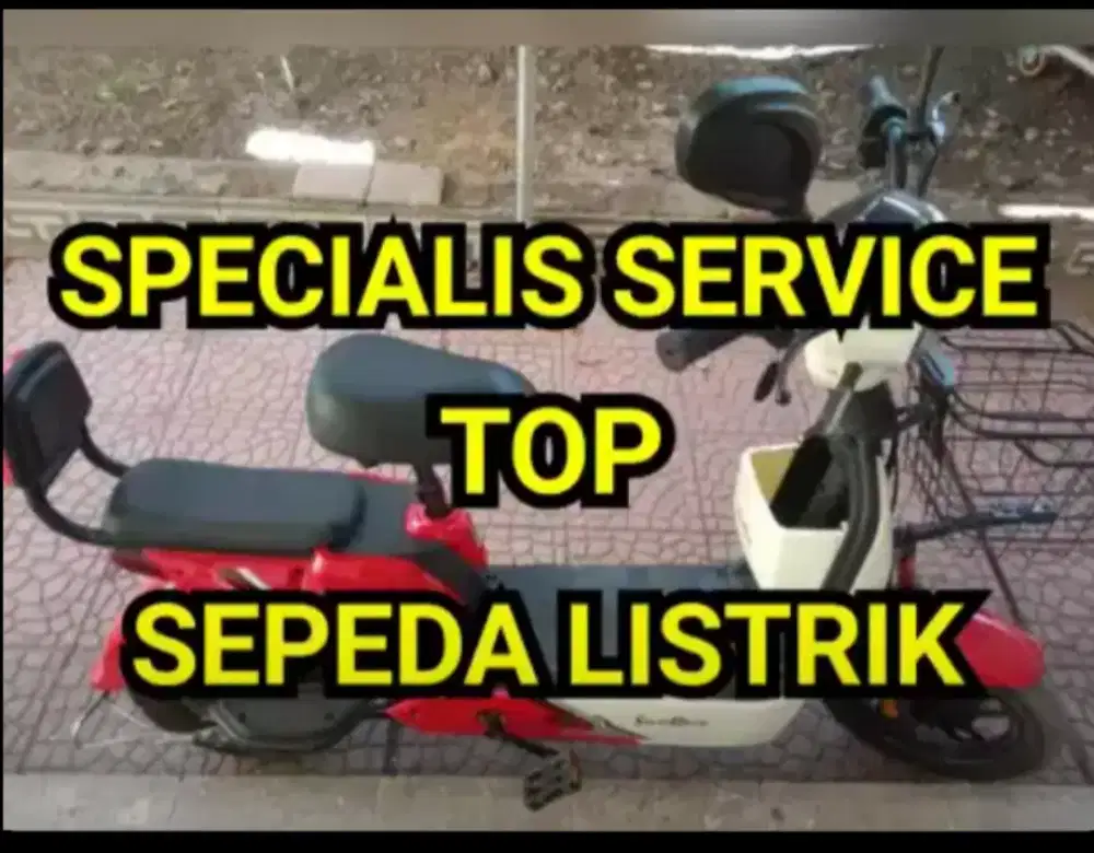 Dinamo Sepeda Listrik Sparepart Tersedia