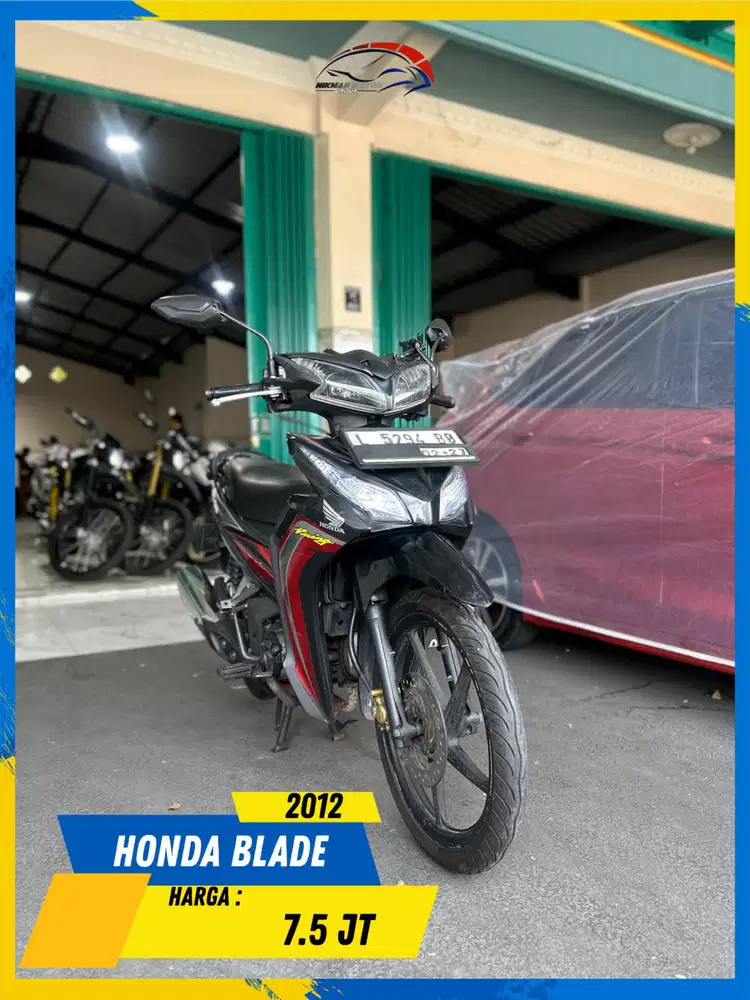 HONDA BLADE 2012 PLAT L MONGGO GASS MASZEHH HIKMAH MOTOR KEPUH MALANG