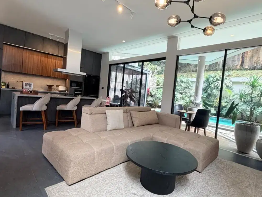 Rumah Villa Aesthetic Fully Furnished di Dago Pakar