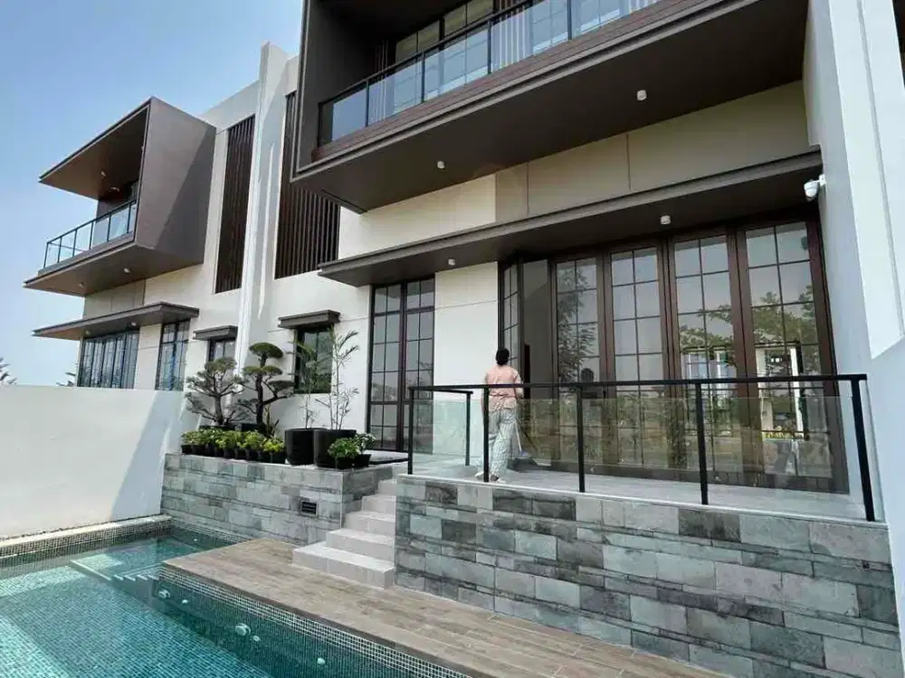 Jual Rumah View Danau Cluster Okinawa Pasir Putih Residence PIK2 10x25