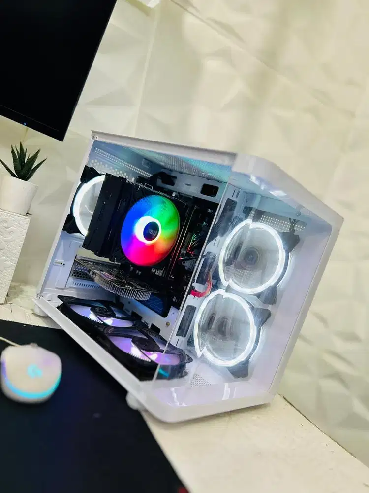 PC i5 10400f gtx 1050ti 4gb ssd 256gb ram 16gb wifi psu 500w siap pake