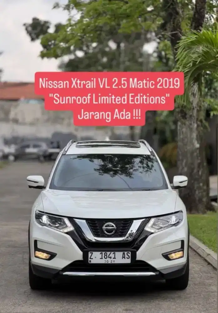 Nissan Xtrail VL 2.5 Matic 2019
Limited editions Sunroof !!!