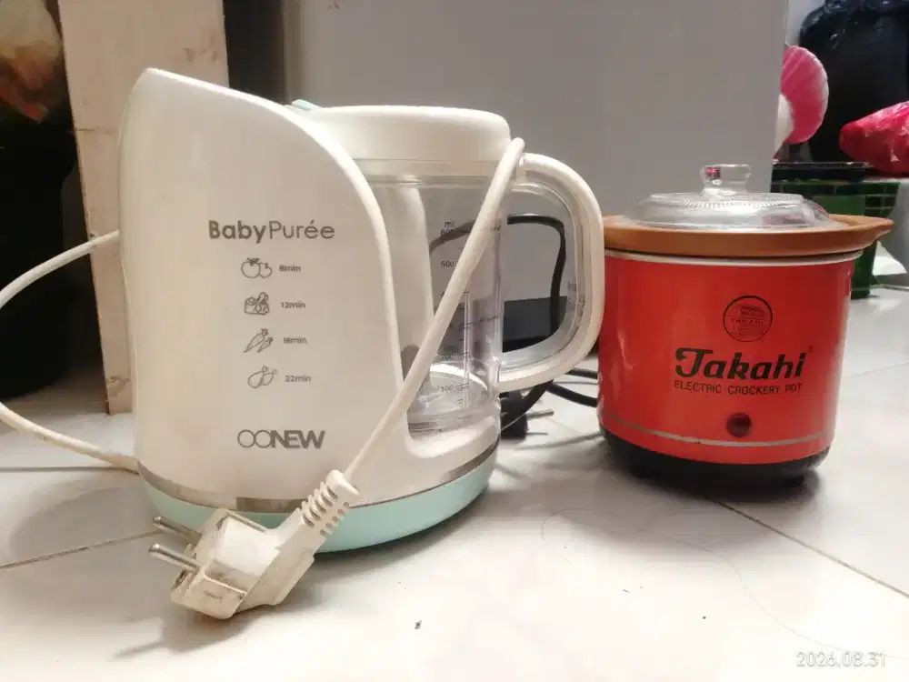 perlengkapan memasak untuk bayi