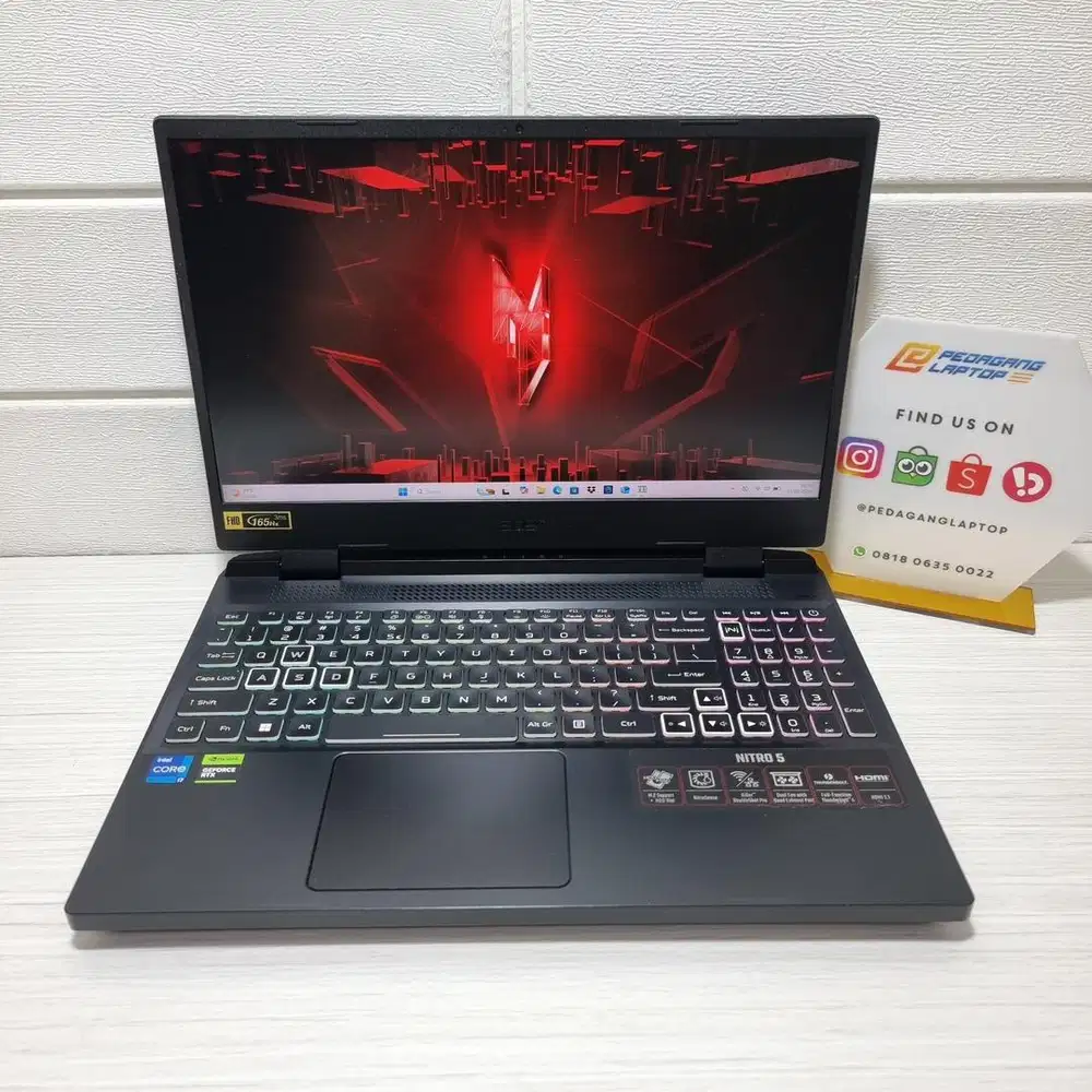 ACER NITRO 5 AN515-58 Intel Core i7-12650H RAM 16GB SSD 512GB RTX 4060
