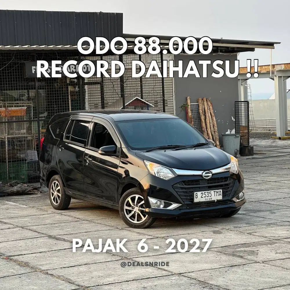 ODO 88.000 ANTIKK !! PAJAK 6/2027 DAIHATSU SIGRA R DELUXE 2019 MURAH