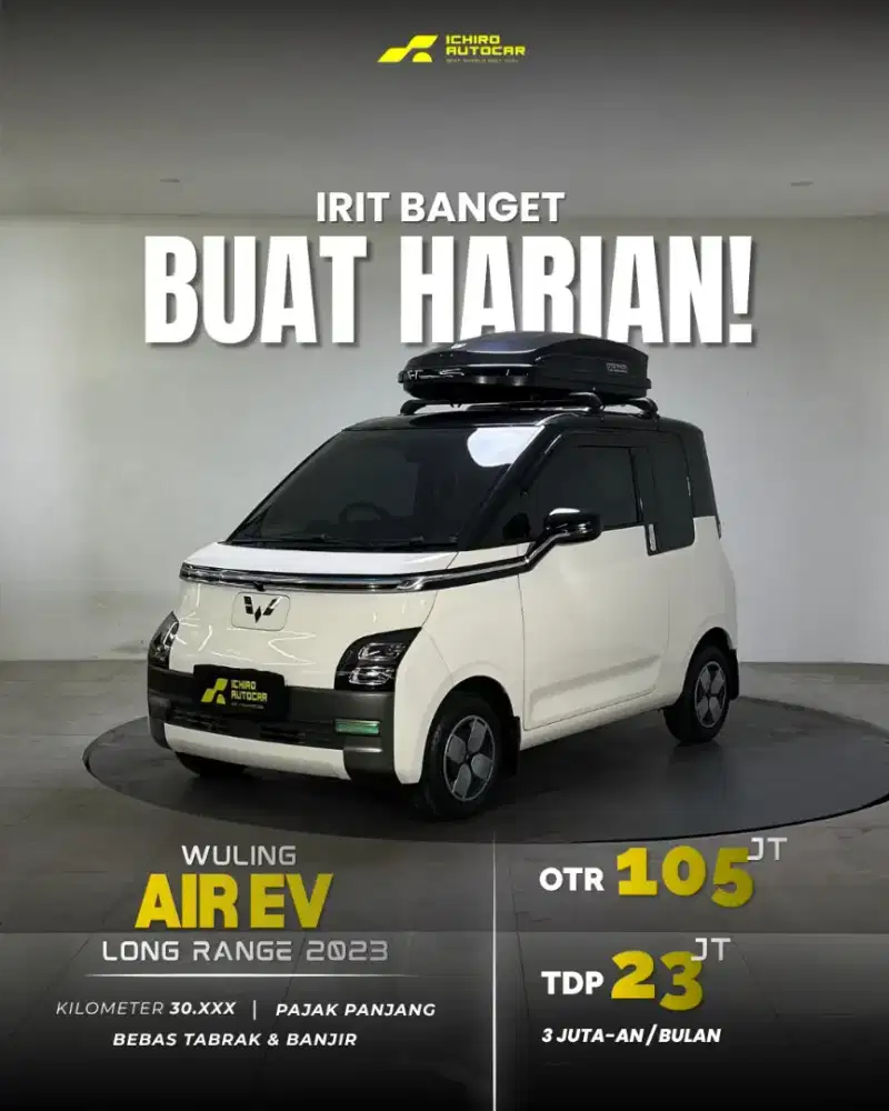 WULING AIR EV LONG RANGE 333 KM 2023
