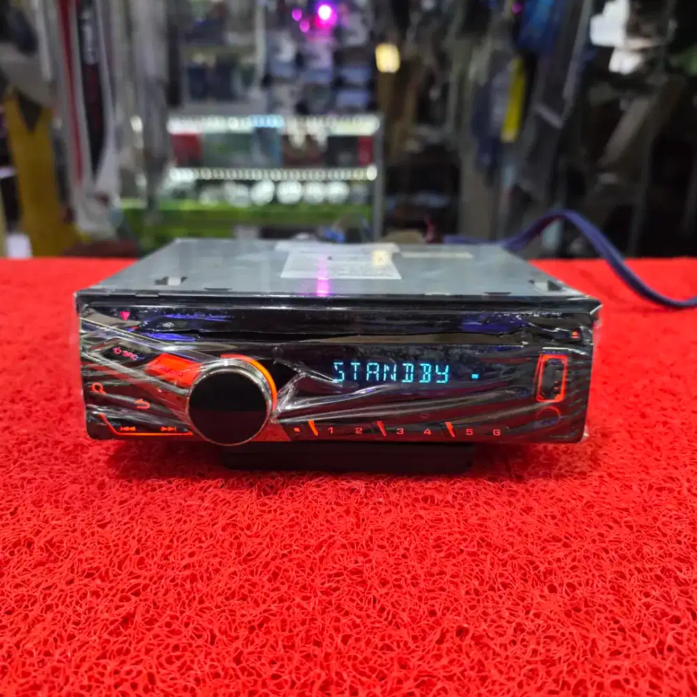 Head Unit Single Din KENWOOD KDCU356AID4 USB sudah dipasang Bluetooth