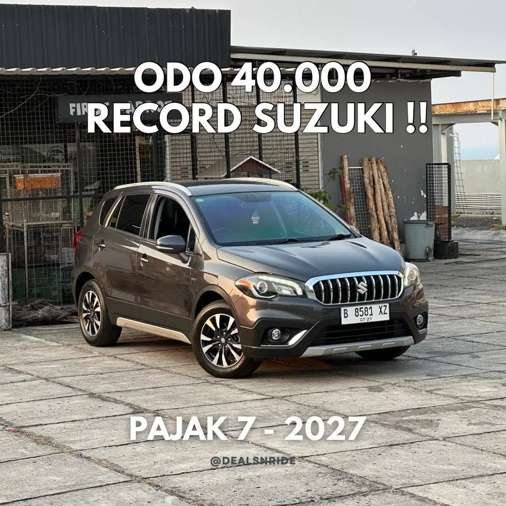 ODO 40.000 ANTIKK !! PAJAK 7/2027 SUZUKI SX4 SCROSS 2019 ANTIK MULUS