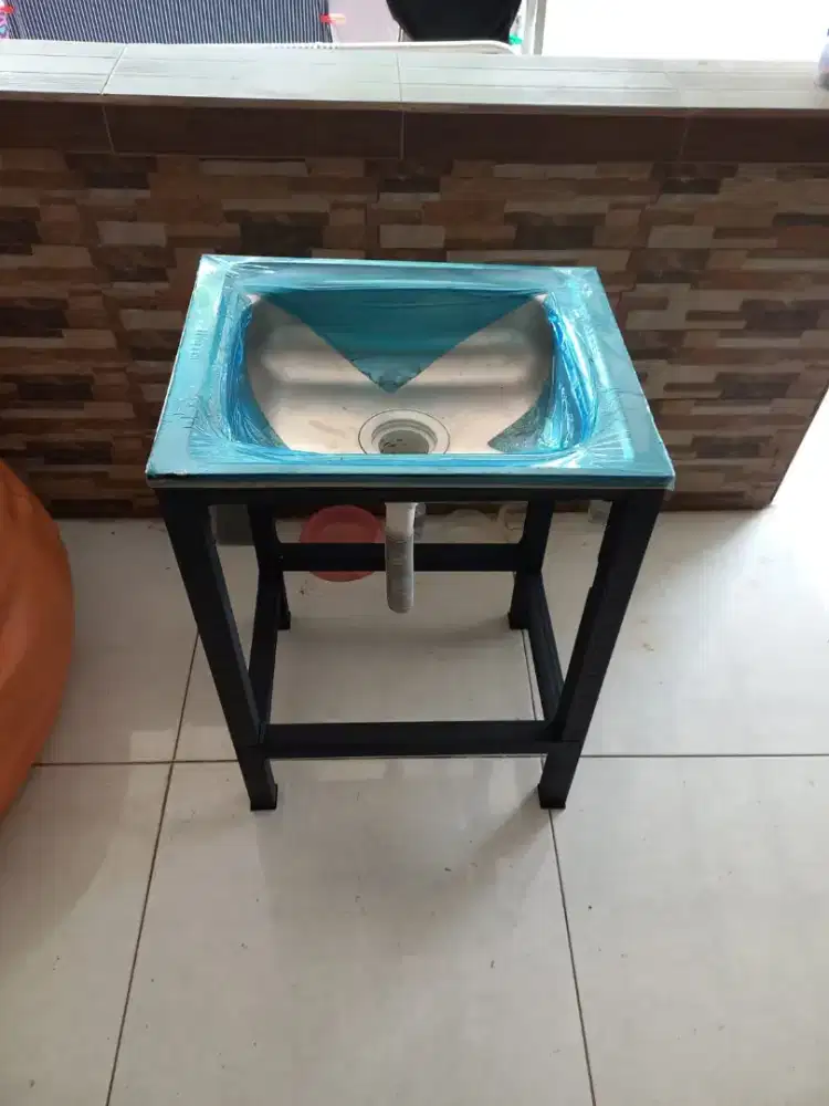 Tempat Cuci Piring Sink 1 Lubang dengan Standing