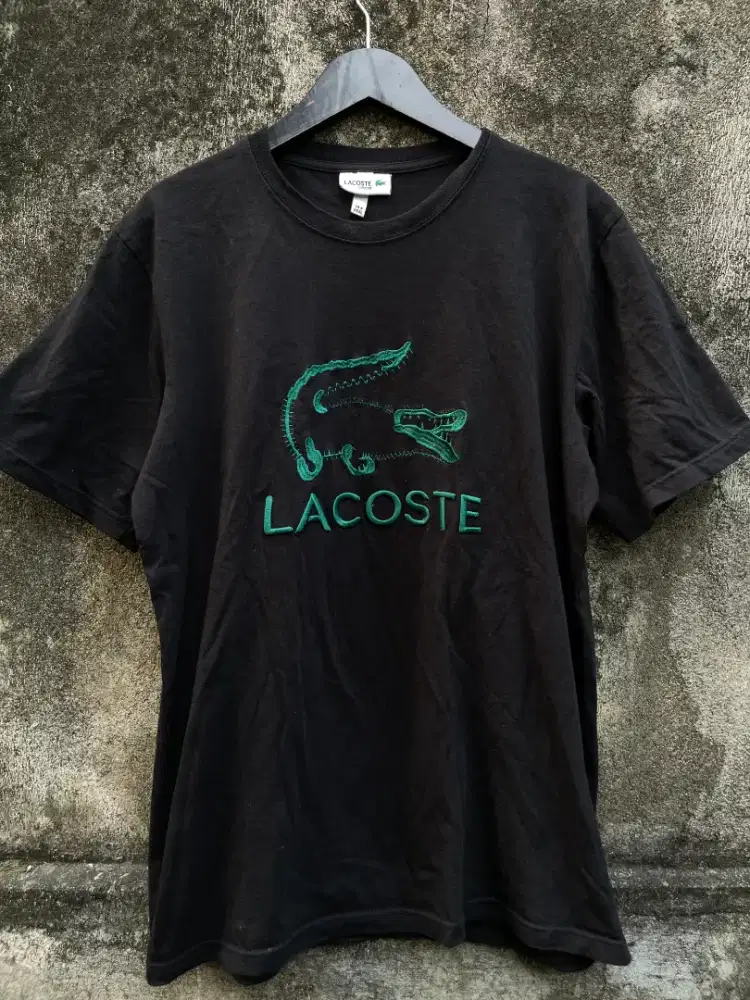 Shirt Lacoste Hitam