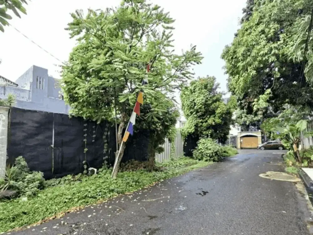 Dijual Kavling Hook Pondok Indah Jaksel Jalan Lebar Suasana Tenan