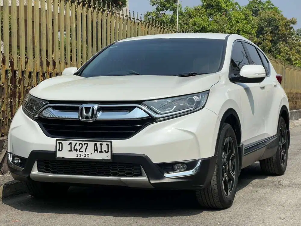 CRV 1.5 Turbo KM 28rb 2019 putih istimewa