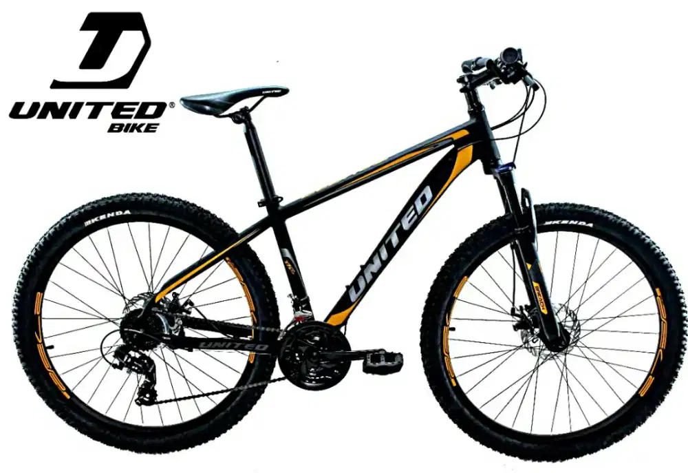 United 27.5inch Elbruz alloy Shimano 21sp inner cable Fork Lock