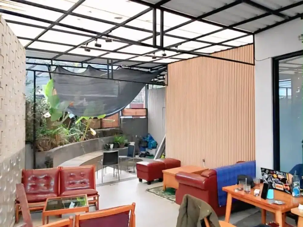 Rumah Modern Hook + Ruang Usaha Sayap Sutami Sukajadi Bandung