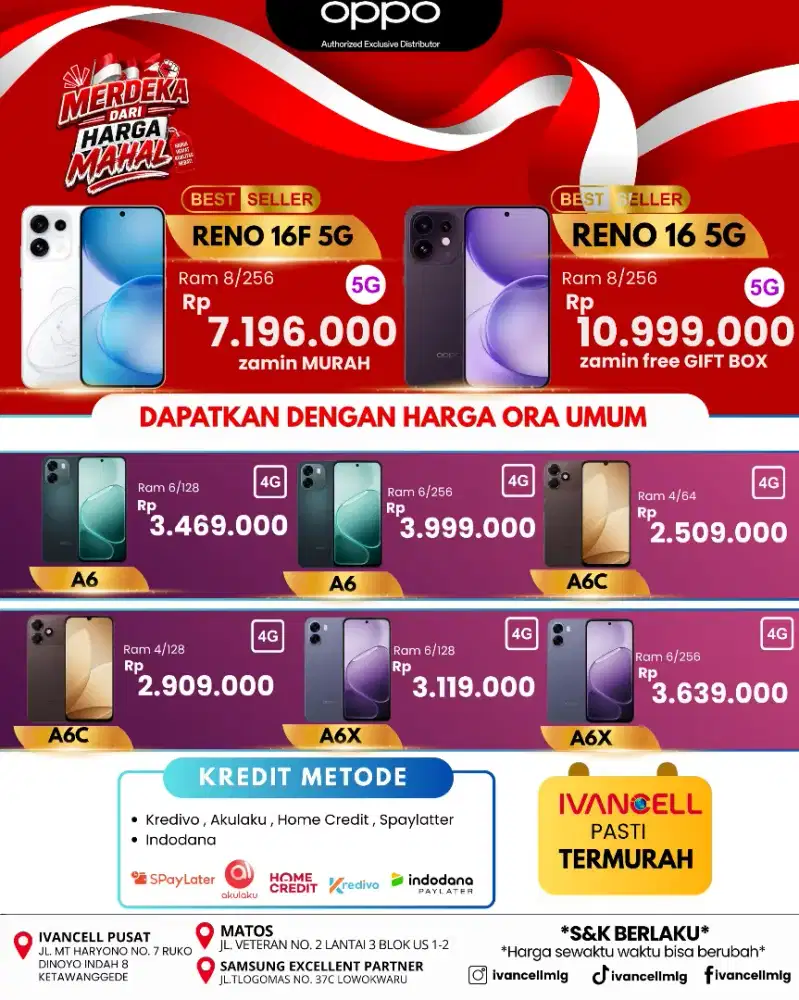 PROMO OPPO HARGA TERMURAH UPDATE TERBARU