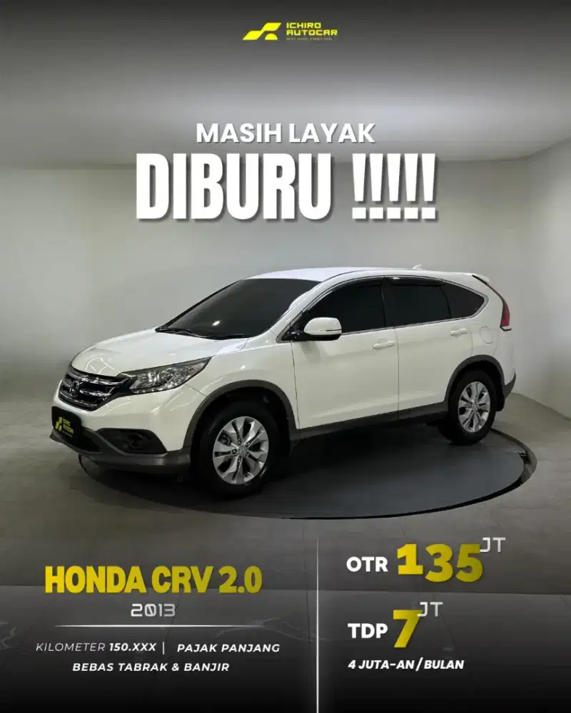 [Cash 150jt] HONDA CR-V 2.0 2013