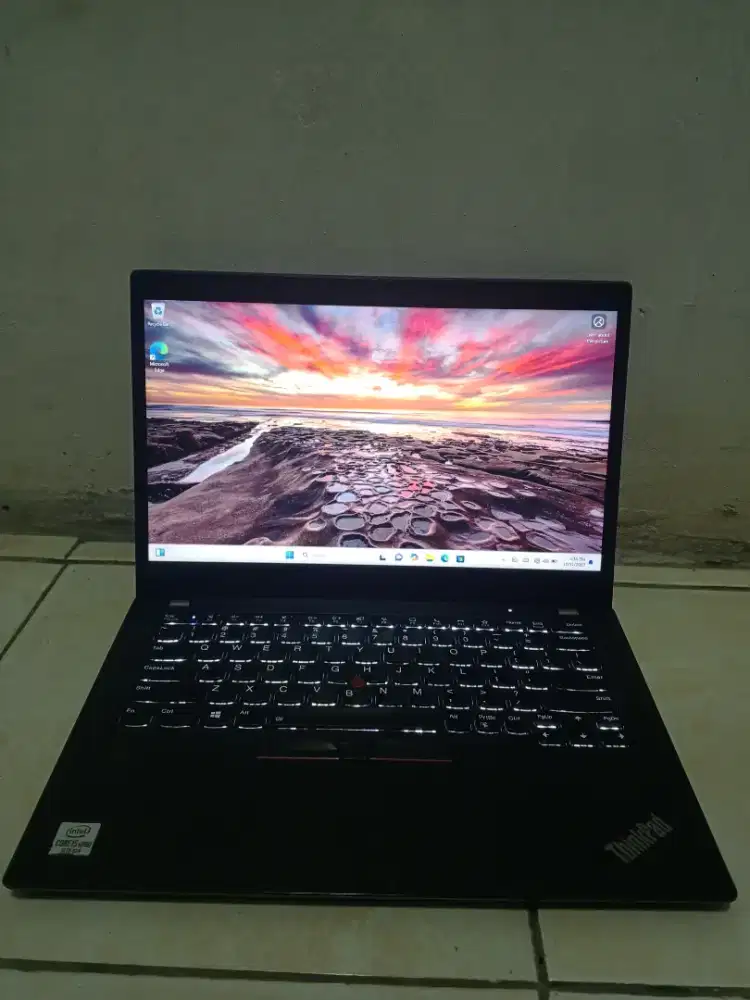 JUAL LAPTOP THINKPAD X13 CORE I5-10310U RAM 16GB SSD 256GB TOUCHSCREEN
