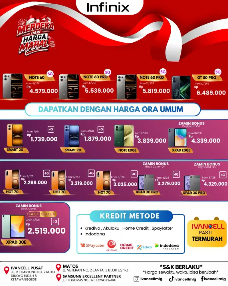 KINGFINIX MASIH YANG TERMURAH SEGEL ORI & GARANSI RESMI