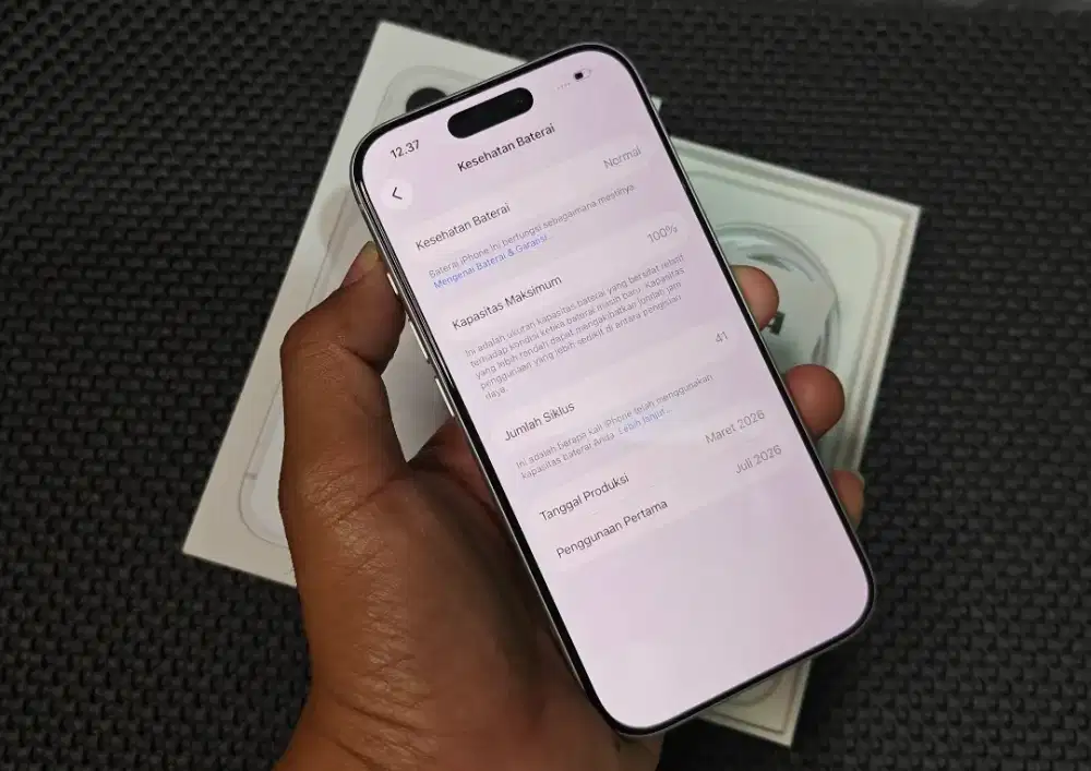 iPhone 17 Pro 256 Fullset Original Mulus