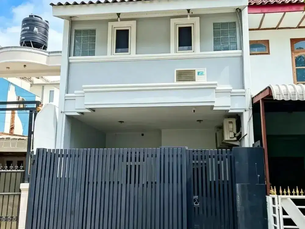 DIJUAL RUMAH CANTIK SIAP HUNI PONDOK KELAPA JAKARTA TIMUR | LENGKAP DENGAN KITCHEN SET & AC