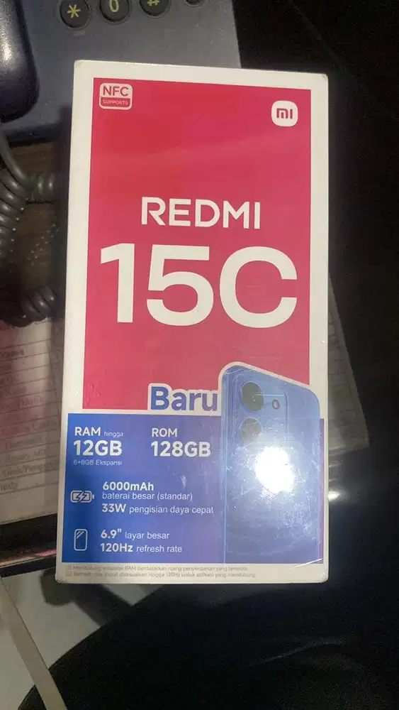 Jual hp xiaomi 15C 6/128gb murah! Baru..