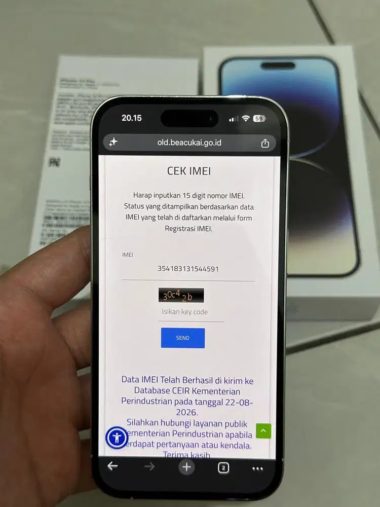 Iphone 14 pro 128gb Cukai no minus
