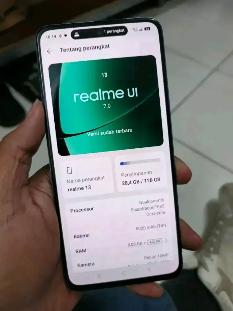 Realme 13 8/128 batang mlus sgel bs tt