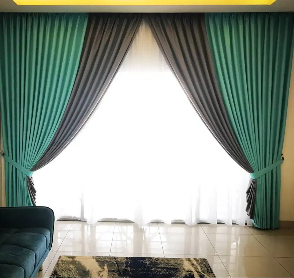 Jual Gorden Jendela & Pintu Gordyn Model Terbaru Wallpaper Dinding 3D