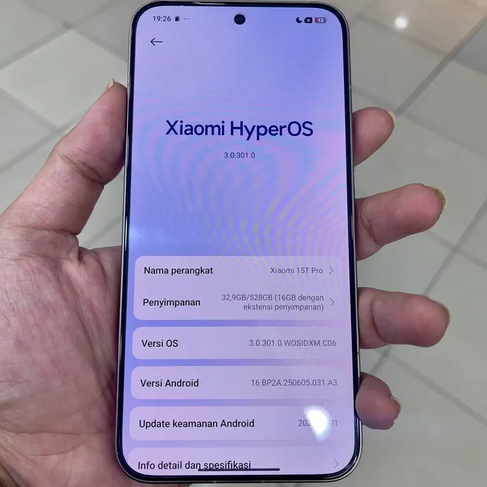 Xiaomi 15 t pro ram 12 / 512 resmi fullset original garansi