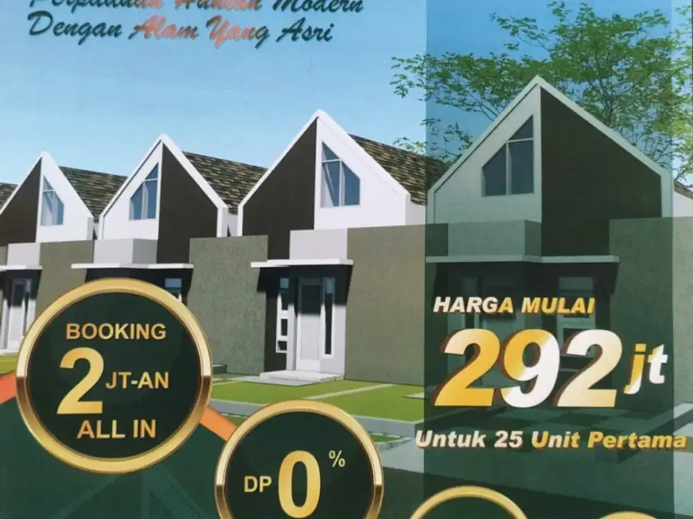 rumah cantik di bogor harga murah meriah
