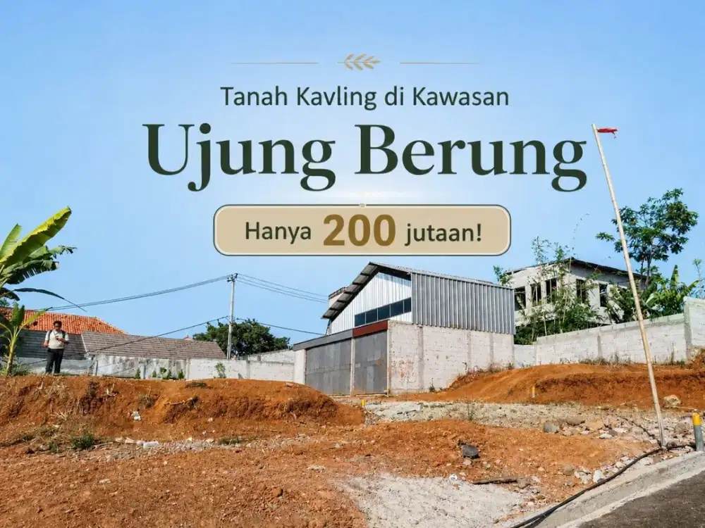 Dijual Tanah Kavling Cigending, Ujung Berung