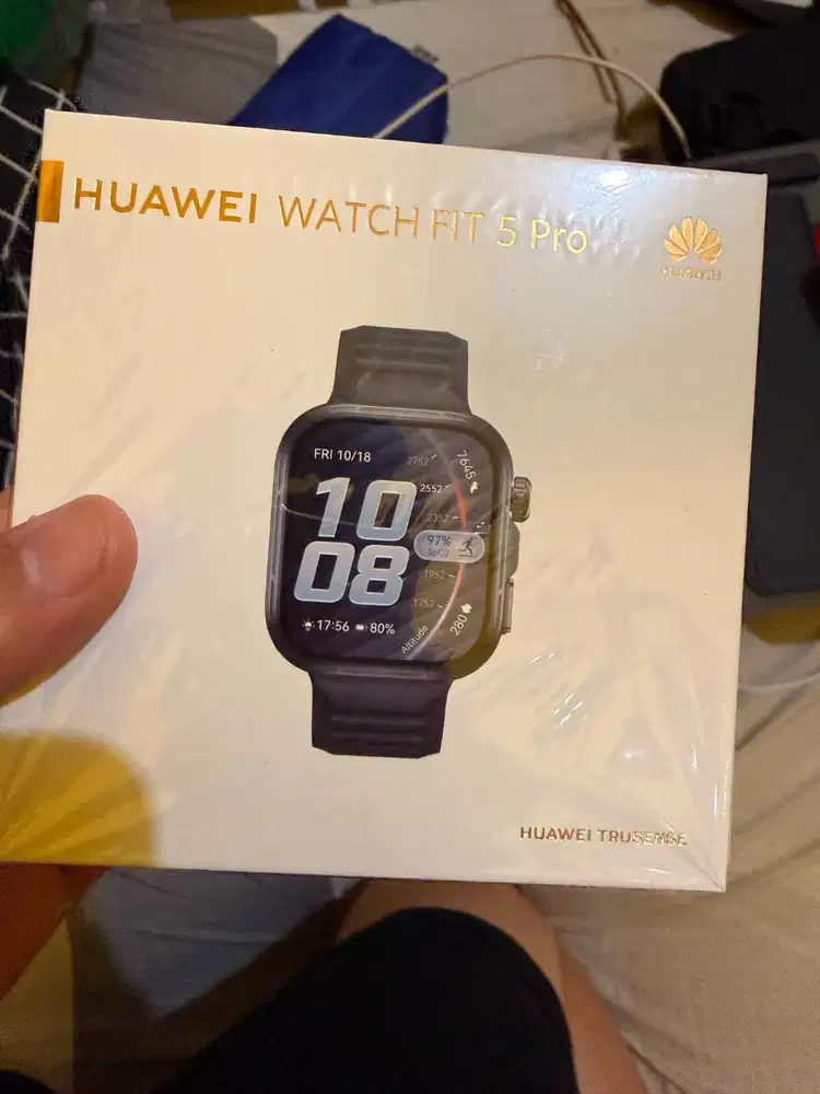 Huawei Watch Fit 5 Pro Black, Garansi Panjang + Bonus