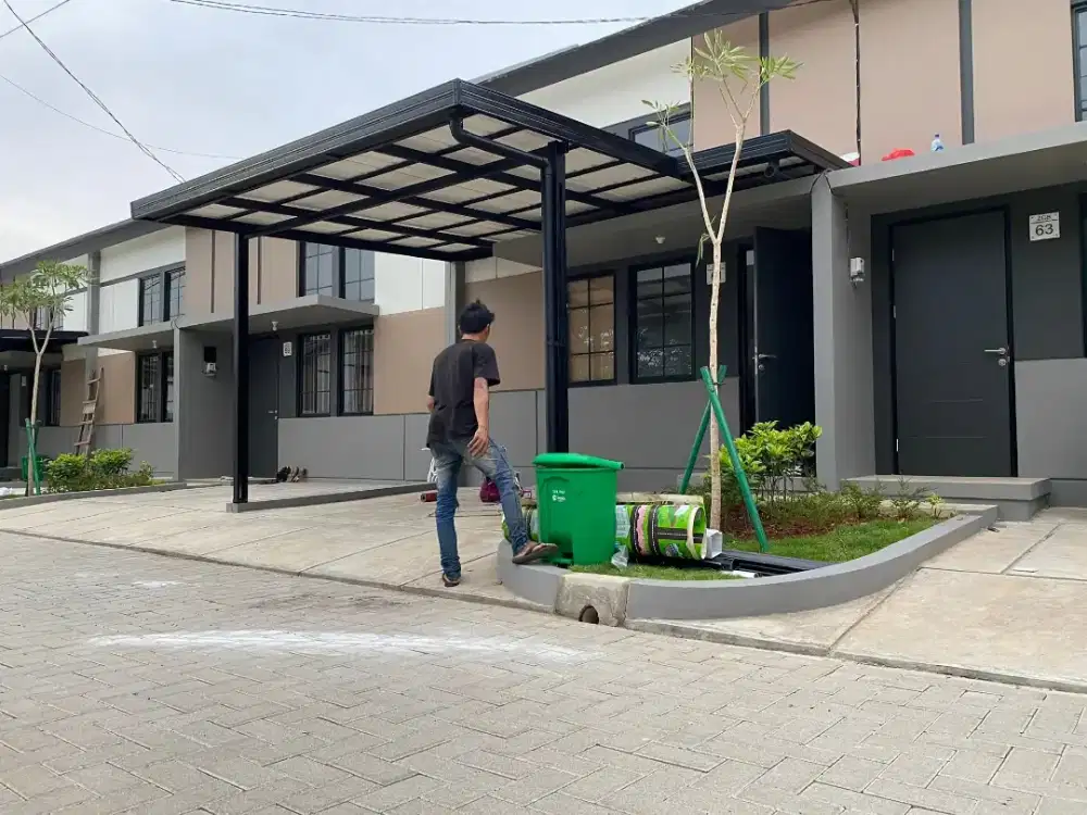 Kanopi baja ringan atap alderon single layer model cardoba