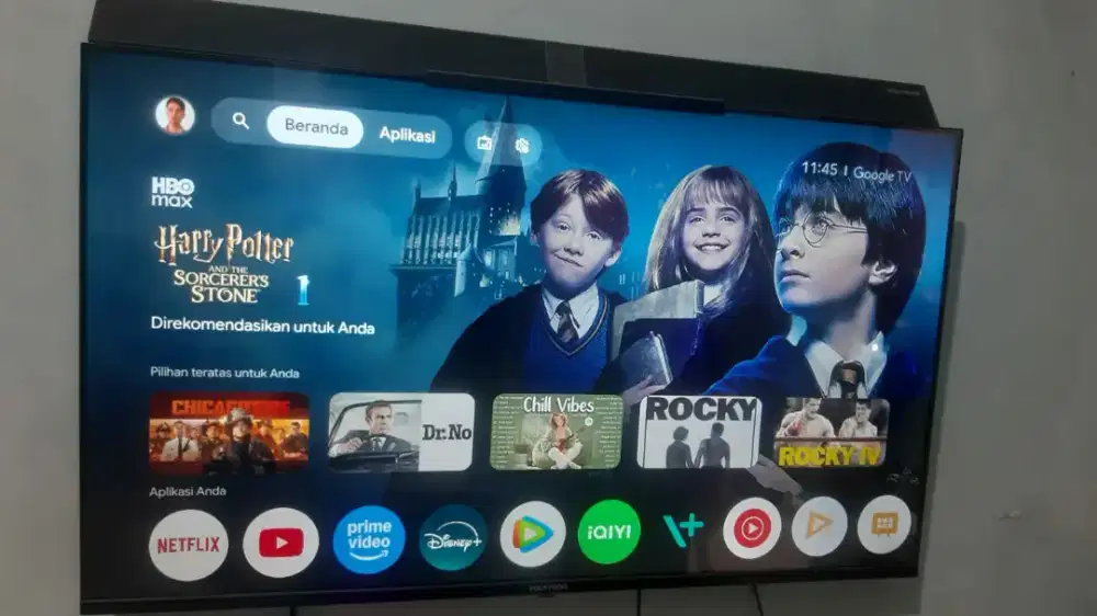Tv geogle polytron 43 inch soundbar