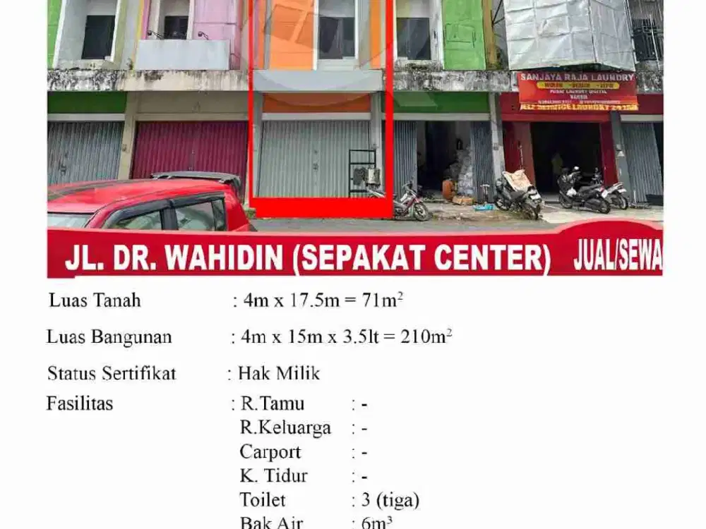 Ruko Cocok untuk berbagai macam usaha