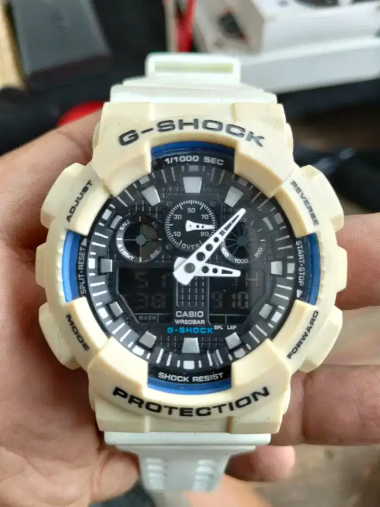 Jam tangan digital+analog merk casio G-Shock GA-100B