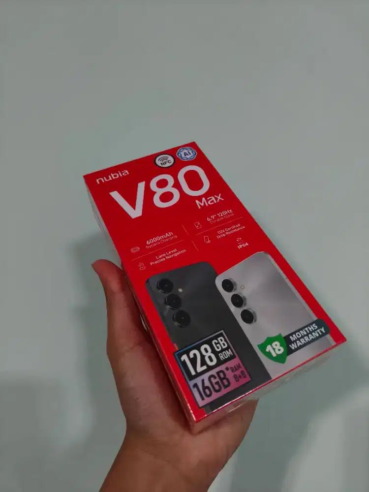Nubia V80 Max 8/128 new promo