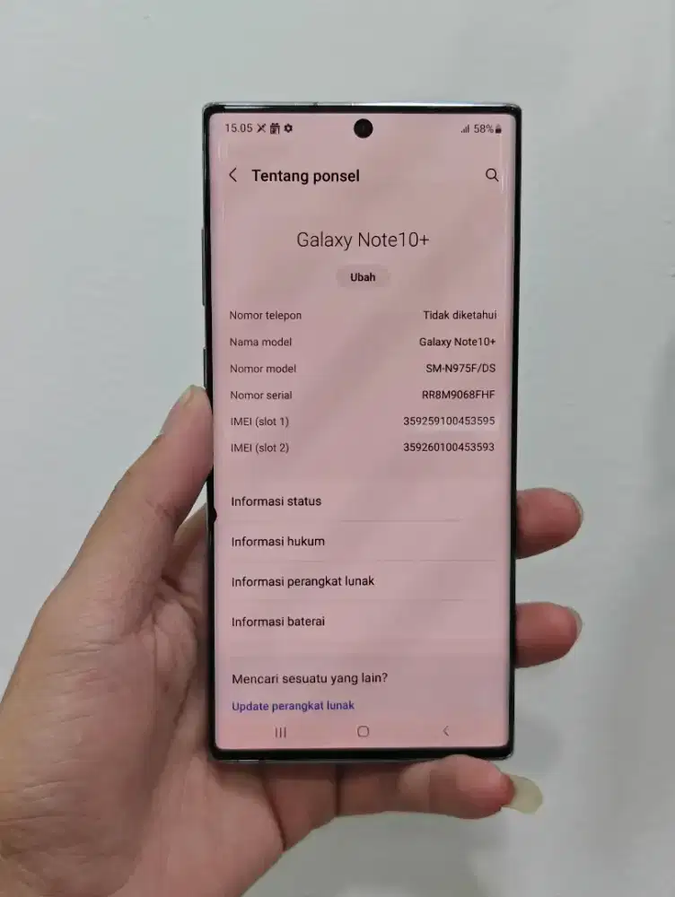 Samsung note 10 plus 12/256