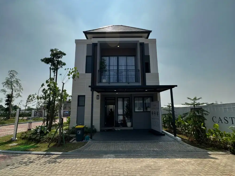 RUMAH BRAND NEW AMERICAN CLASSIC BSD 2 LANTAI UNIT TERBATAS!