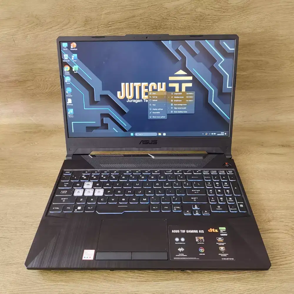 LAPTOP ASUS TUF GAMING A15 FA506N RYZEN 5(7000Series) RTX 3050 RAM 8GB