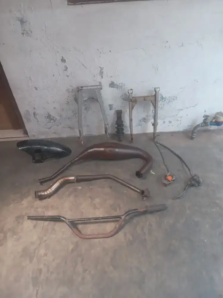 Sparepart Arm stang knalpot fender rem dll