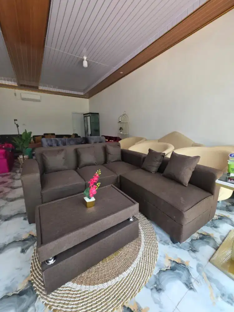 Sofa l minimalis murah best seller