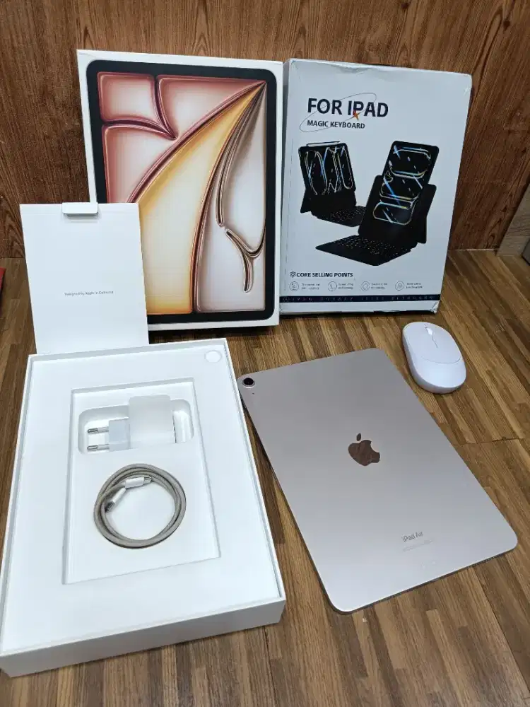 iPad Air M2 11 inch 128GB Wifi Only Second iBox Mulus Fullset Ori