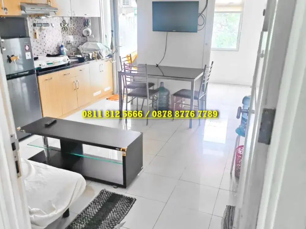 Lantai Rendah! Apartemen Green Lake Sunter 2BR Furnished Jakarta Utara