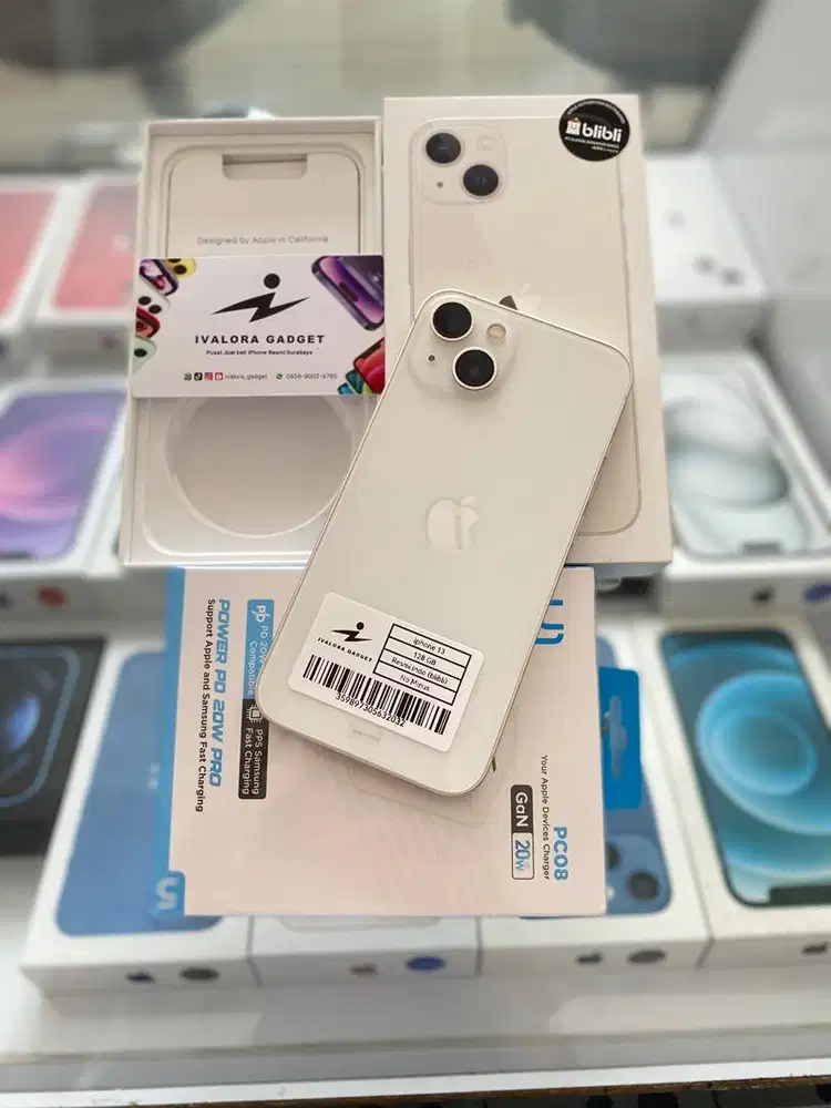 iPhone 13 128GB Blibli White